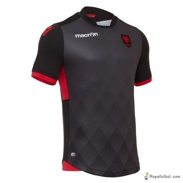 Camiseta Albania Replica Tercera Ropa 2017 Negro